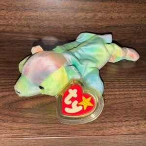 Ty Sammy the Bear Beanie Baby Multicolor